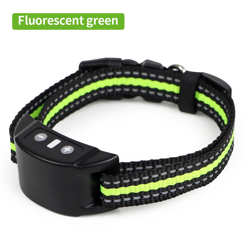 Automatic Dog Stop Barker Electric Pet Dog Collar Ultrasonic Pet Dog Barking Stoper Shock Collar Dog Fence Stop Barking Device