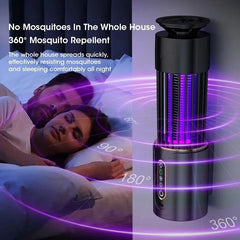 Mosquito Killer Lamp Mute Anti-Mosquito Lamp Rechargeable Electronic Mosquito Killer Mosquito Repellent Three-level Timing Mode
