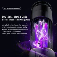 Mosquito Killer Lamp Mute Anti-Mosquito Lamp Rechargeable Electronic Mosquito Killer Mosquito Repellent Three-level Timing Mode