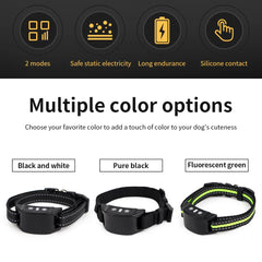 Automatic Dog Stop Barker Electric Pet Dog Collar Ultrasonic Pet Dog Barking Stoper Shock Collar Dog Fence Stop Barking Device